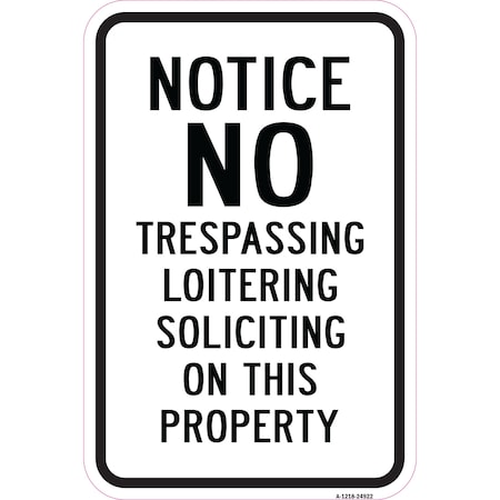Signmission Safety Sign, 12 in Height, Aluminum, 24922 A-1218-24922